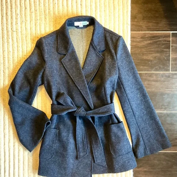 Boden double faced wool wrap jacket, Womens size 6 EUC - Picture 3 of 12